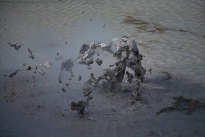 Explosion de boue © Pierre André Fautrier